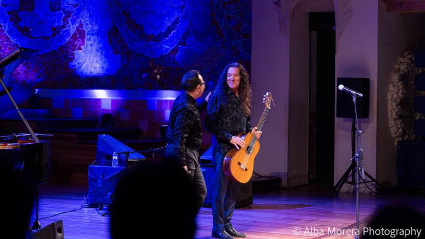 Michel Camilo y Tomatito mostraron su versatilidad en el Palau de la Música