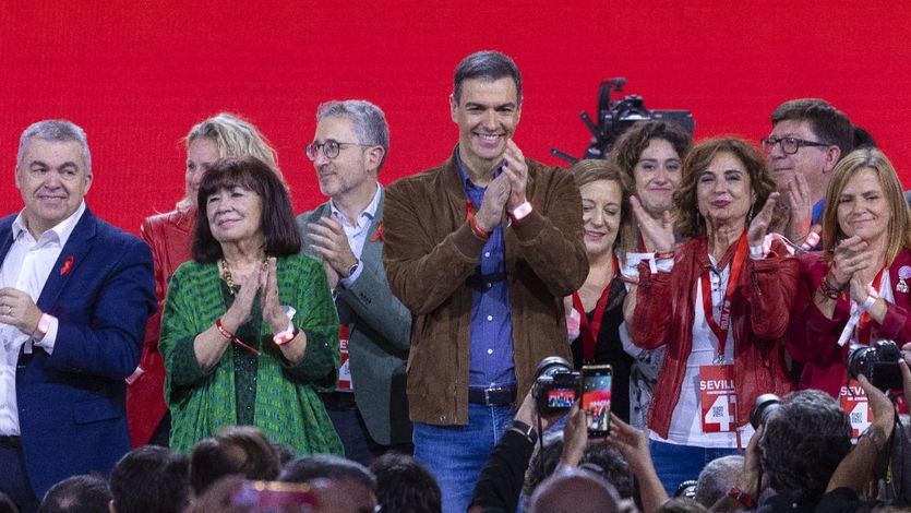 Cúpula del PSOE tras el 41º Congreso