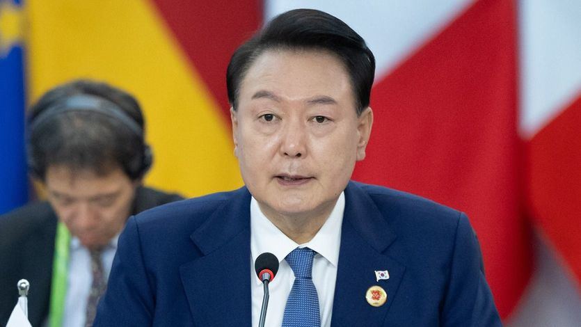El presidente de Corea del Sur, Yoon Suk Yeol