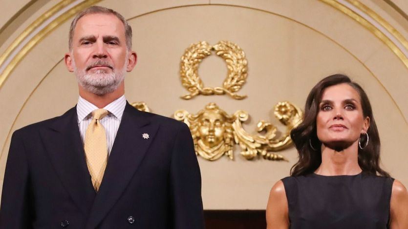 Los Reyes Felipe y Letizia