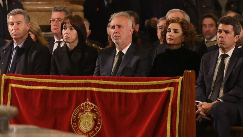 Misa funeral en memoria de las víctimas de la DANA 