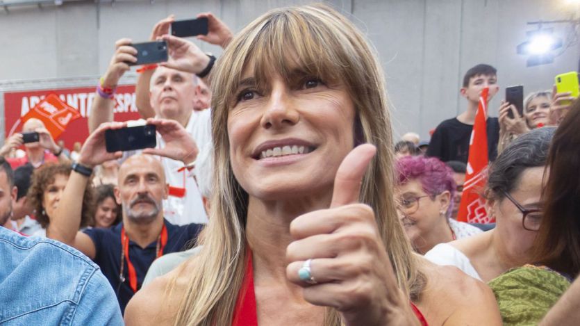 Begoña Gómez con Pedro Sánchez