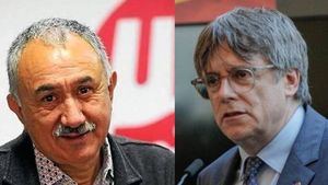 UGT defiende su reunión con Puigdemont: nadie se rasgó las vestiduras cuando se reunió con la patronal