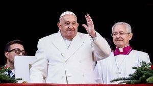 El Papa pide paz para los palestinos, además del fin de los conflictos en Ucrania, Líbano y Siria