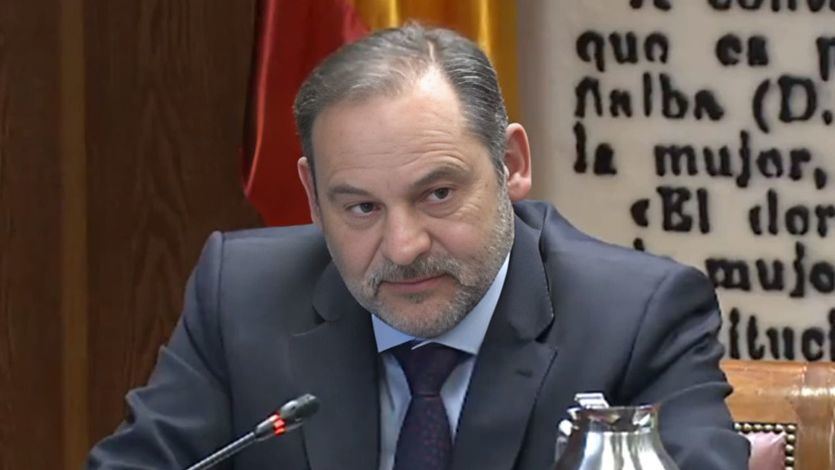 José Luis Ábalos en el Senado
