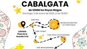 Horario y recorrido de la Cabalgata de Reyes Magos 2025 en Parla