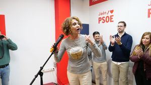Montero elige Jaén para presentarse como precandidata del PSOE-A: "Hemos venido a ganar"