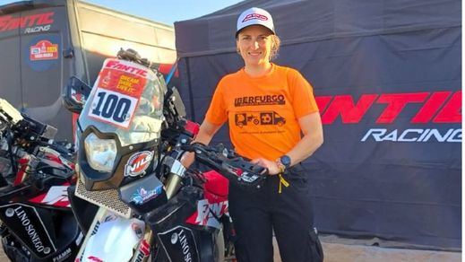 Sandra Gómez en el Dakar 2025