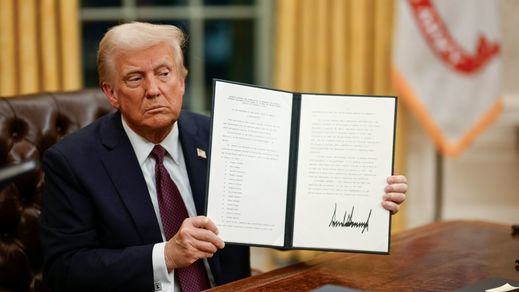 El presidente de EEUU, Donald Trump