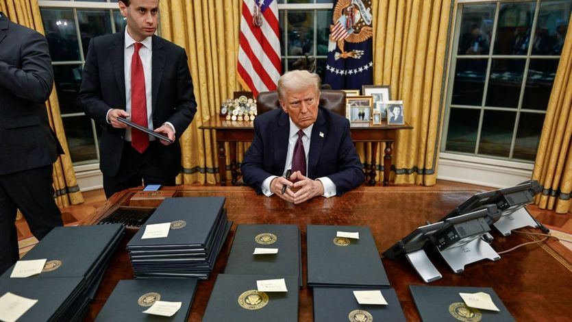 El presidente de EEUU, Donald Trump