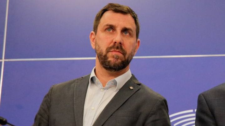 Carles Puigdemont y Toni Comín de Junts