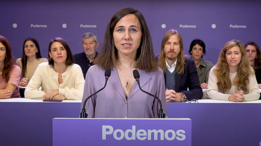Intervención de Ione Belarra de Podemos
