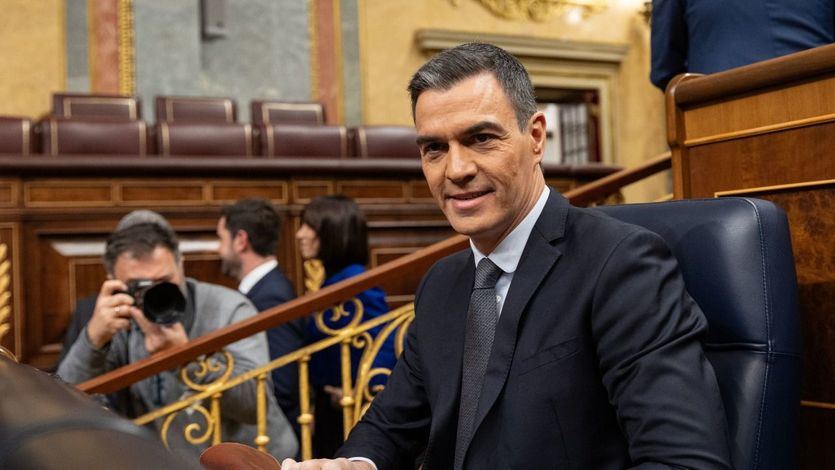 Pedro Sánchez, en el Congreso