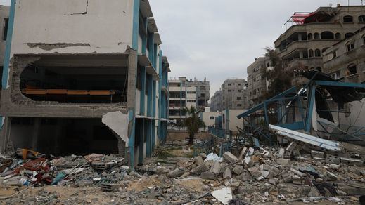 Viviendas de Gaza destruidas