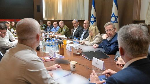 Reunión del Gobierno de coalición de Israel