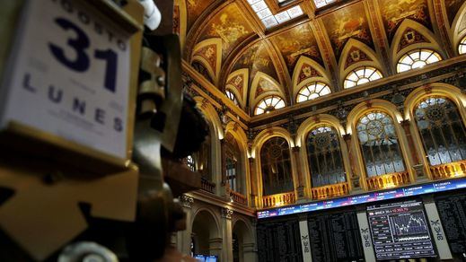 El Ibex se dispara un 1,21% y alcanza máximos de 2008 gracias al optimismo de Wall Street