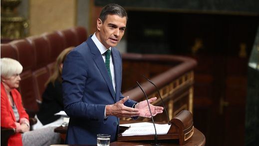 Pedro Sánchez, en el Congreso