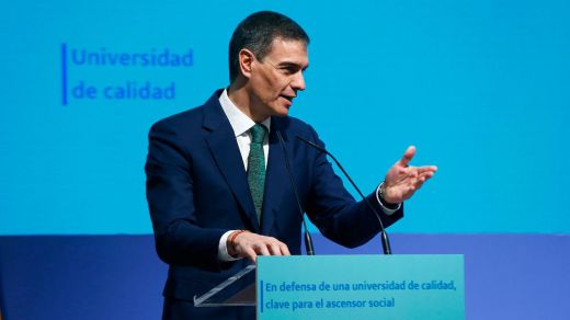 Pedro Sánchez en favor de la Universidad Pública