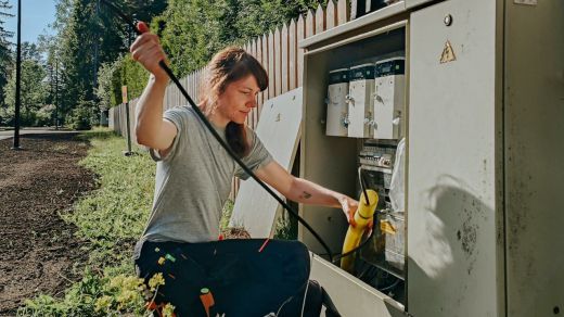 Un trabajador autónomo
