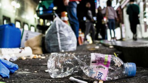 Plástico y basura