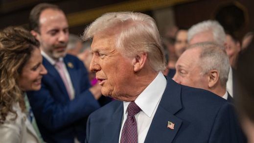 El presidente de Estados Unidos, Donald Trump