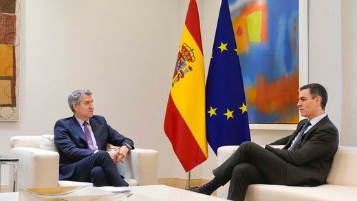 Sánchez y Feijóo, en Moncloa