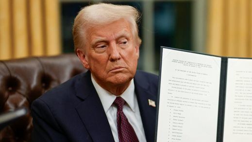 El presidente de EEUU, Donald Trump