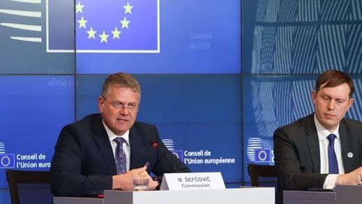 Maros Sefcovic, comisario de  Comercio de la Comisión Europea