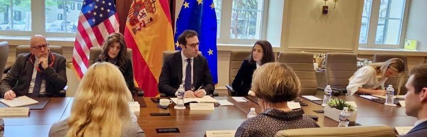 Carlos Cuerpo, ministro de Economía en su visita a Washington