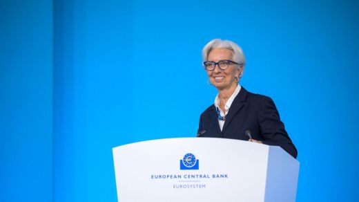 Christine Lagarde, presidenta del Banco Central Europeo (BCE)