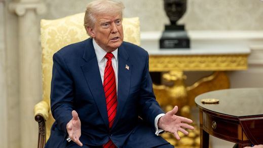 El presidente de Estados Unidos, Donald Trump