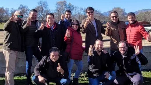 Equipo directivo del Club 3 Puyazos
