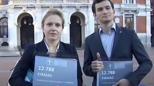 La presidenta de Abogados Cristianos, Polonia Castellanos