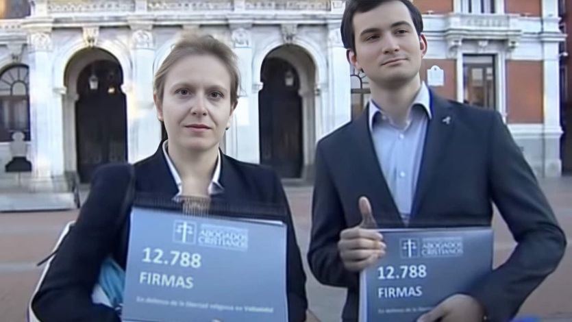 La presidenta de Abogados Cristianos, Polonia Castellanos