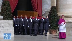 Cientos de miles de personas despiden en Roma al nuevo 'Papa del Pueblo'
