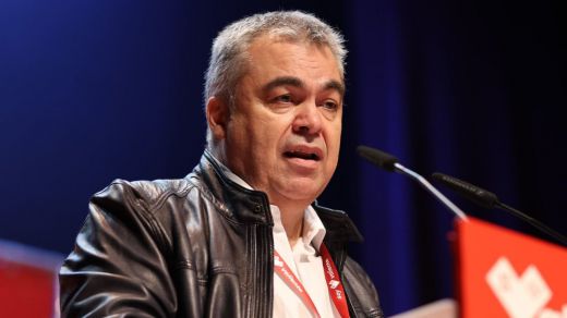 El secretario de Organización del PSOE, Santos Cerdán