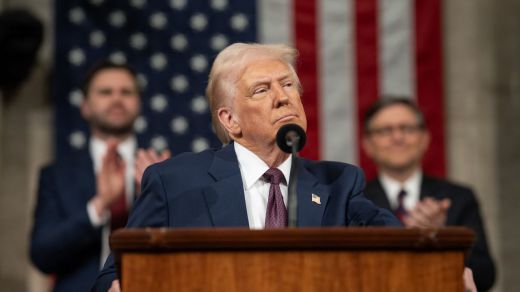 Donald Trump, en el Senado