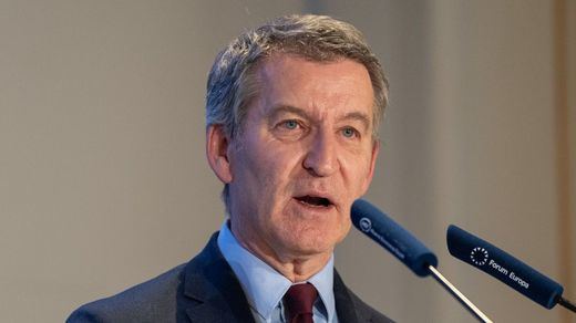 Feijóo, en un acto