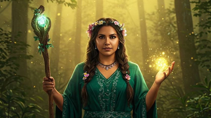 Una maga del horóscopo