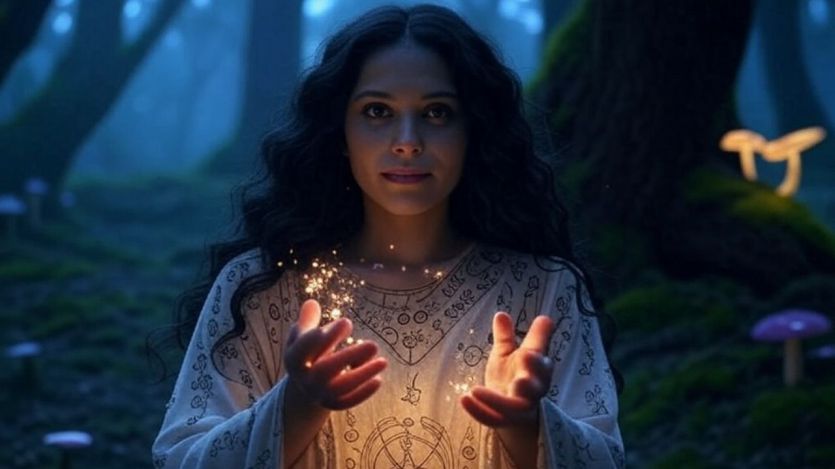 Una maga del horóscopo