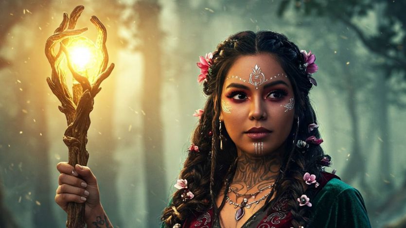 Una maga del horóscopo