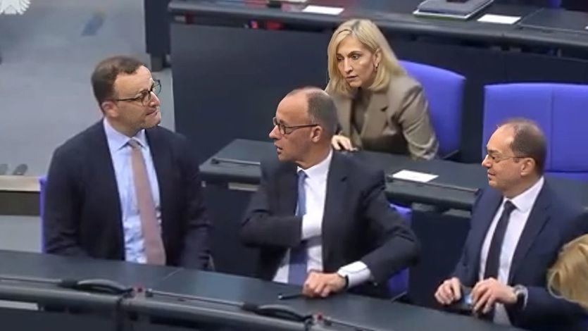 Merz y varios diputados
