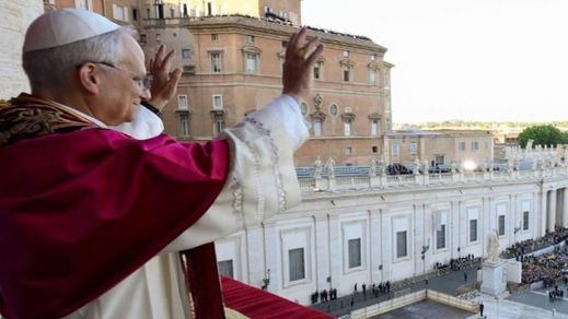 El papa León XIV, en su elección