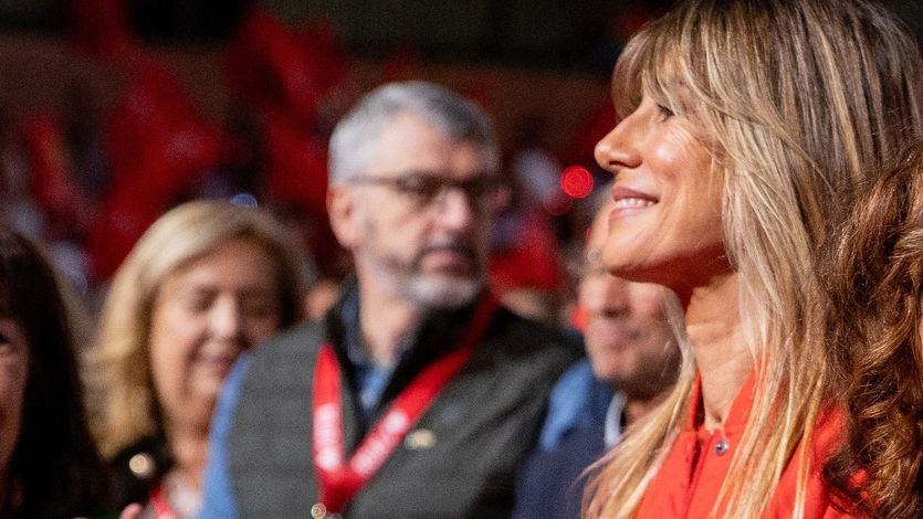 Begoña Gómez, en un acto del PSOE
