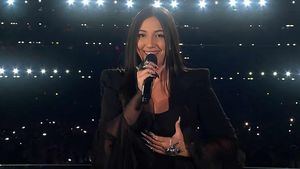 RTVE sorteó la censura de Eurovisión para seguir protestando contra Israel: 'Paz y justicia para Palestina'