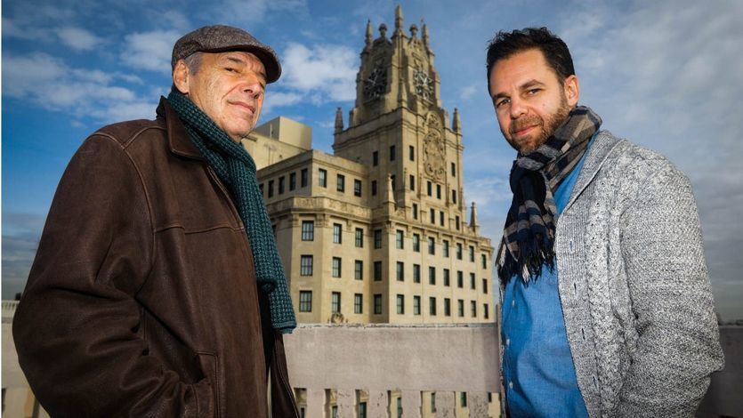 Ben y Leo Sidran en una anterior visita a Madrid.