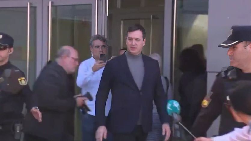 David Sánchez en los juzgados