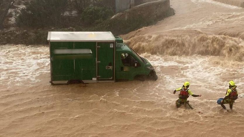 Imagen de las inundaciones en Valencia