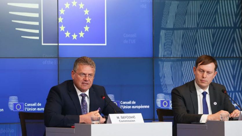 Maroš Sefcovic, comisario de  Comercio de la Comisión Europea