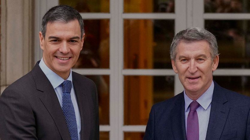 Sánchez y Feijóo, en Moncloa